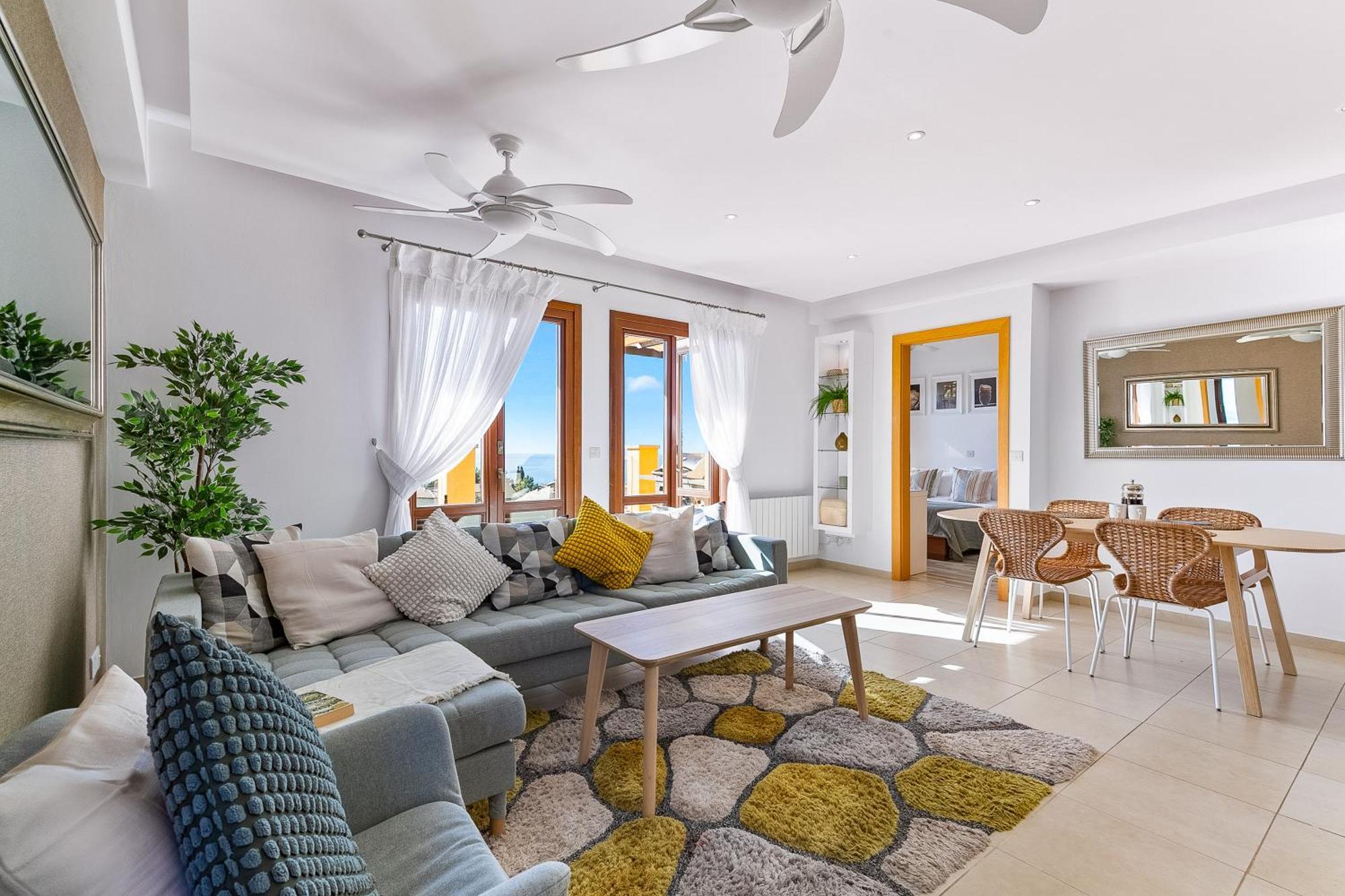 2 Bedroom Apartment Thalassa With Sea And Sunset Views, Aphrodite Hills Resort Куклия Екстериор снимка