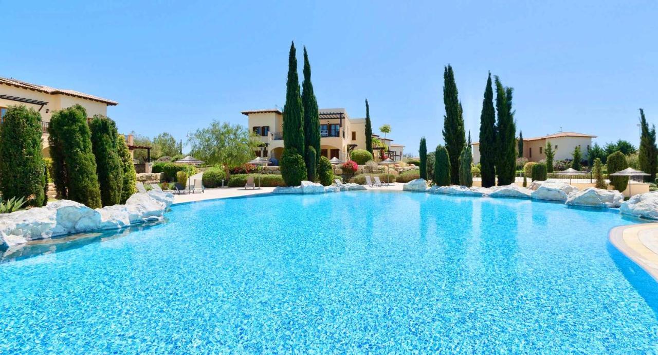 2 Bedroom Apartment Thalassa With Sea And Sunset Views, Aphrodite Hills Resort Куклия Екстериор снимка