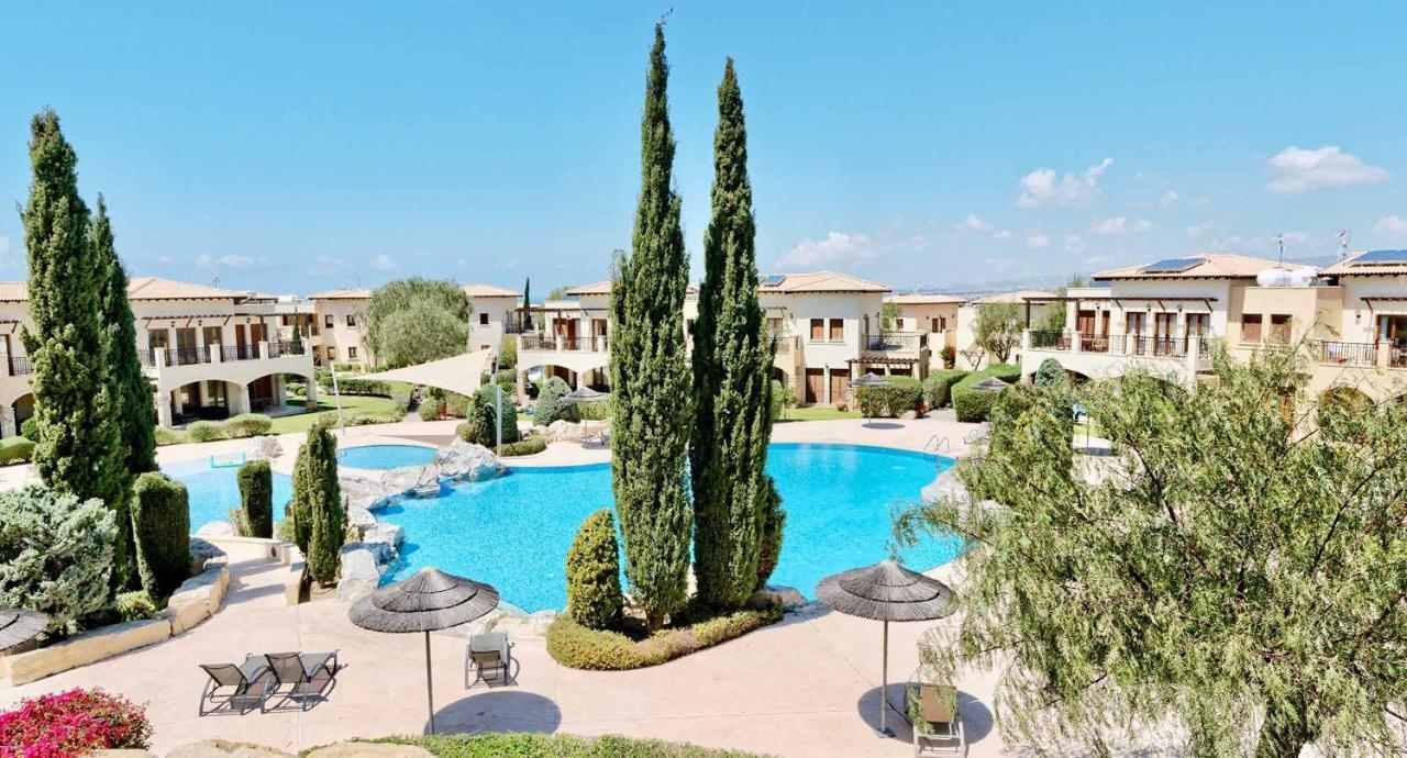 2 Bedroom Apartment Thalassa With Sea And Sunset Views, Aphrodite Hills Resort Куклия Екстериор снимка